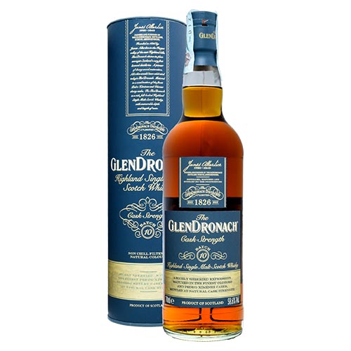 SCOTCH WHISKY THE GLENDRONACH CASK STRENGTH 70CL