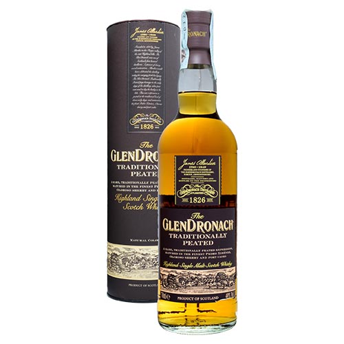 SCOTCH WHISKY THE GLENDRONACH TRADITIONALLY PEATED 70CL