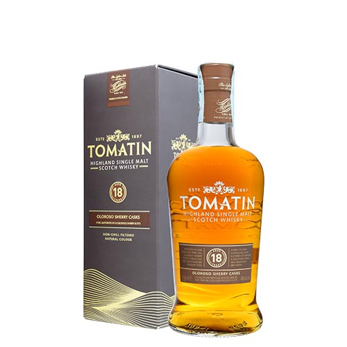 SCOTCH WHISKY TOMATIN 18 YO 70CL
