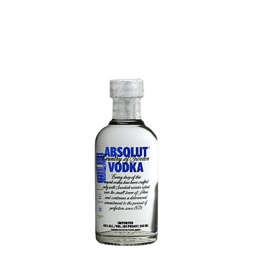 VODKA ABSOLUT BLUE 20CL