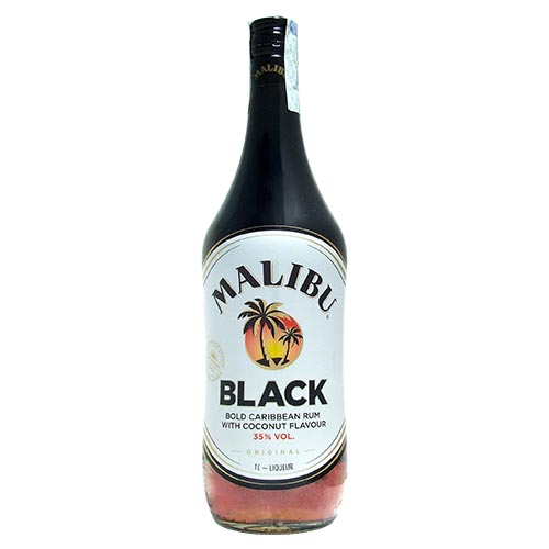 LIQUORE MALIBU BLACK 1 LITRO