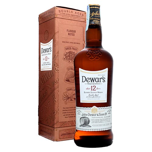 SCOTCH WHISKY DEWAR'S 12 YO 1 LITRO