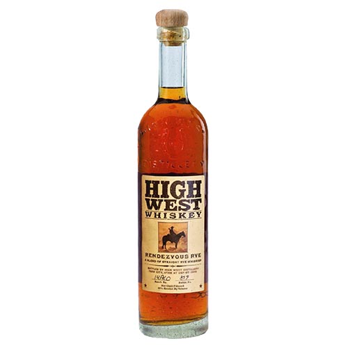 AMERICAN RYE WHISKY HIGH WEST RENDEVOUZ 70CL