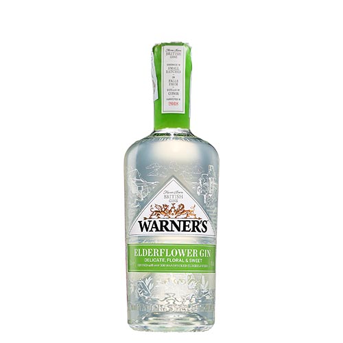 GIN WARNER EDWARDS ELDERFLOWER 70CL