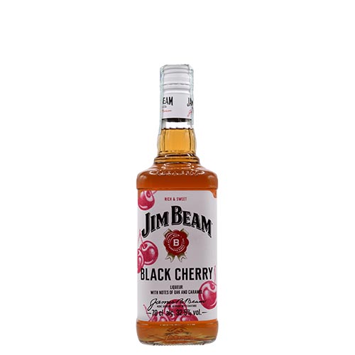 BOURBON WHISKY JIM BEAM BLACK CHERRY 70CL