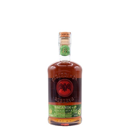 RUM BACARDI 8YO RYE CASK FINISH 70CL