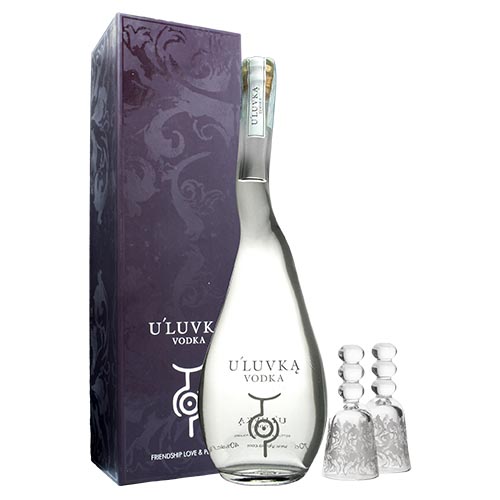 GIFT VODKA U'LUVKA 70CL