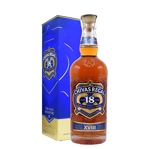 SCOTCH WHISKY CHIVAS REGAL 18YO THE GOLD SIGNATURE 70CL