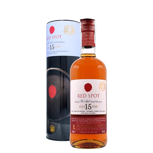 IRISH WHISKY RED SPOT 15YO 70CL