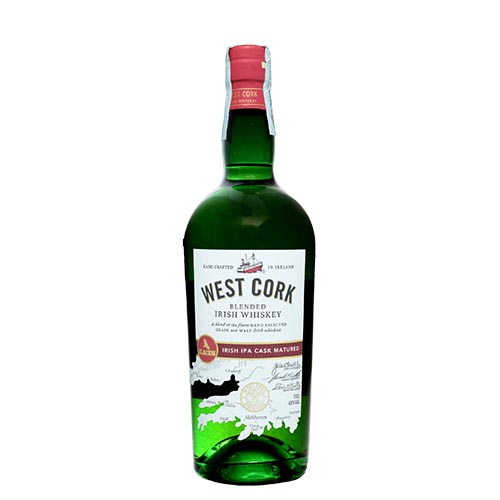IRISH WHISKEY WEST CORK IPA CASK BLENDED 70CL