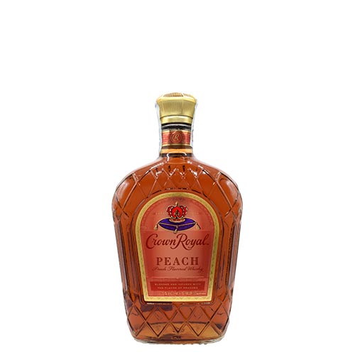 CANADIAN WHISKY CROWN ROYAL PEACH 1 LITRO