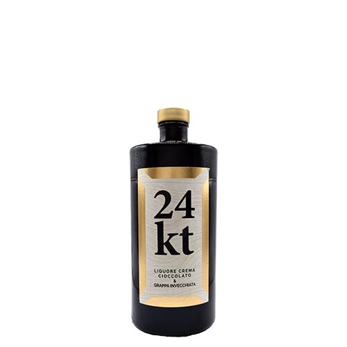 LIQUORE 24KT CREMA AL CIOCCOLATO E GRAPPA 70CL