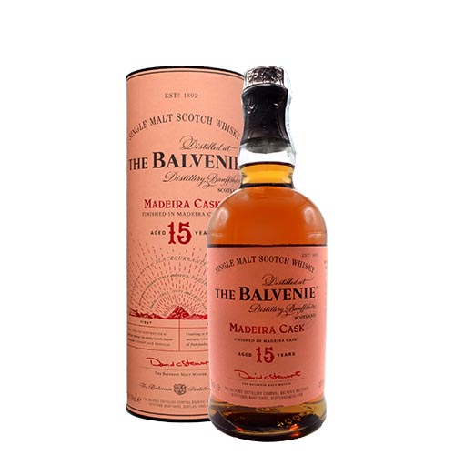 SCOTCH WHISKY BALVENIE 15YO MADEIRA CASK 70CL