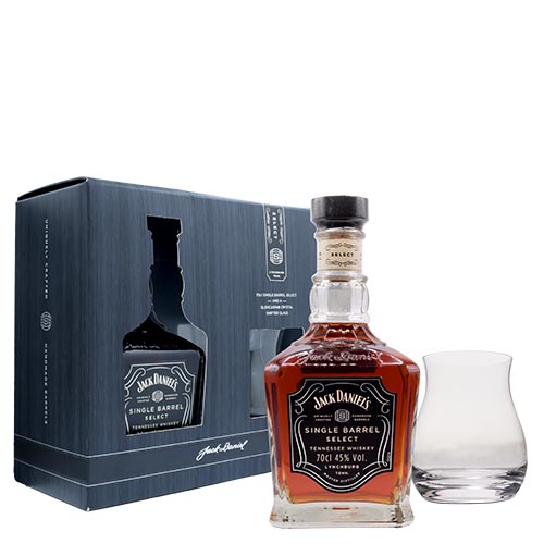 GIFT JACK DANIEL'S SINGLE BARREL SELECT + 1 BICCHIERE