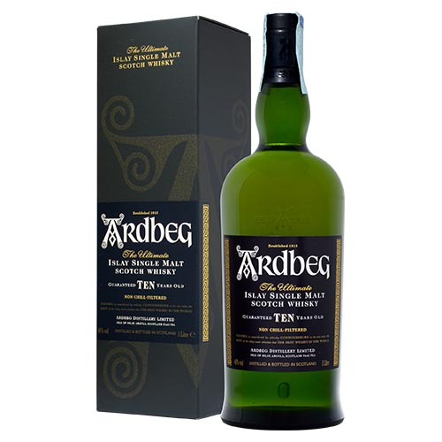 SCOTCH WHISKY ARDBEG 10 YO 1 LITRO