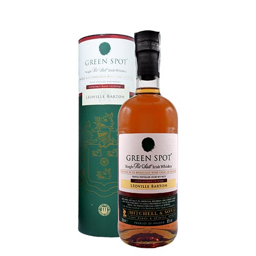 IRISH WHISKEY GREEN SPOT LEOVILLE BARTON 70CL
