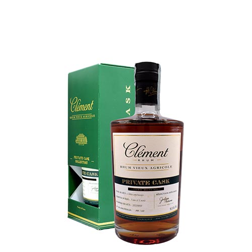 RUM CLEMENT PRIVATE CASK MOSCATEL 70CL