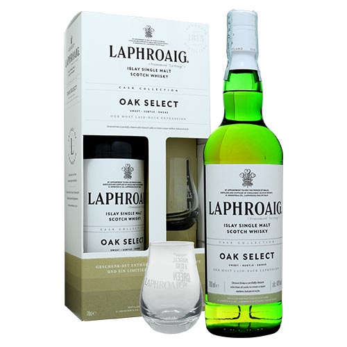 GIFT SCOTCH WHISKY LAPHROAIG OAK SELECT