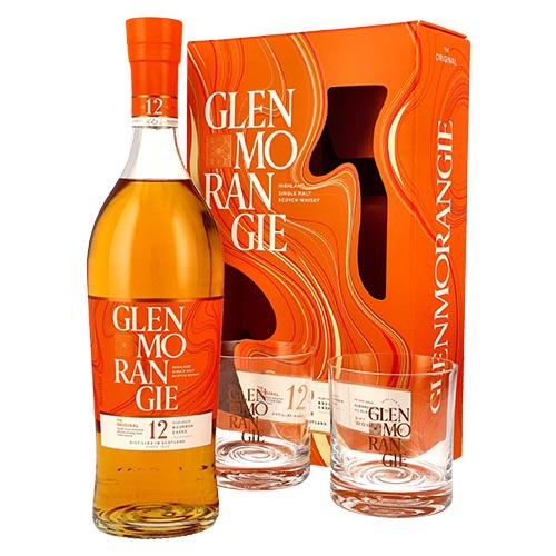 GIFT SCOTCH WHISKY GLENMORANGIE 12YO