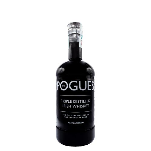 IRISH WHISKEY THE POGUES TRIPLE DISTILLED 70CL