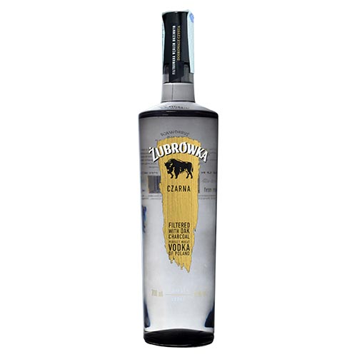 VODKA ZUBROWKA CZARNA 70CL